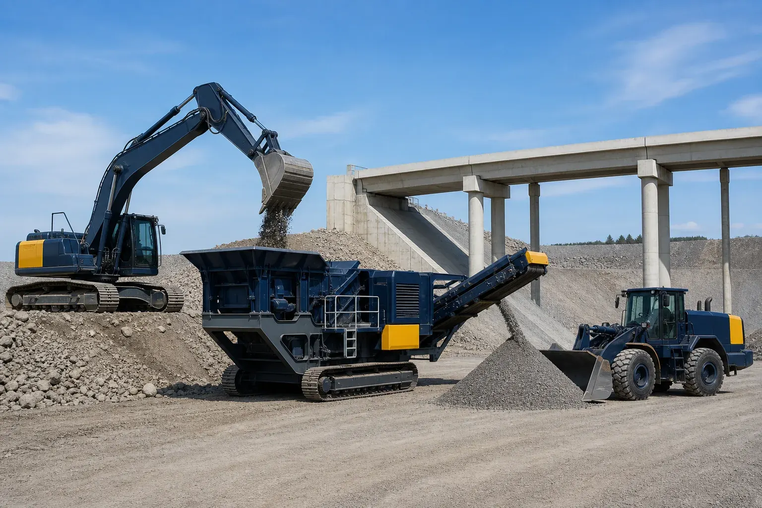 Construction Machinery category illustration