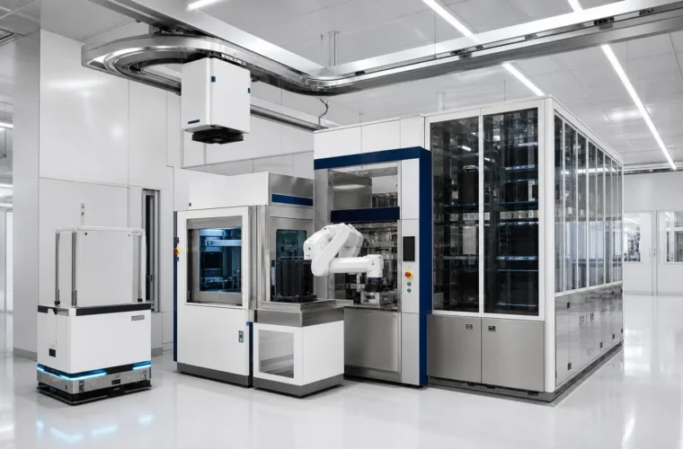 Wafer Automated Handling Equipment project photograph