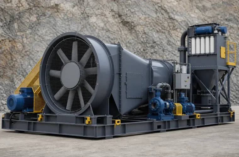 Mine Utility Auxiliary Equipment project photograph
