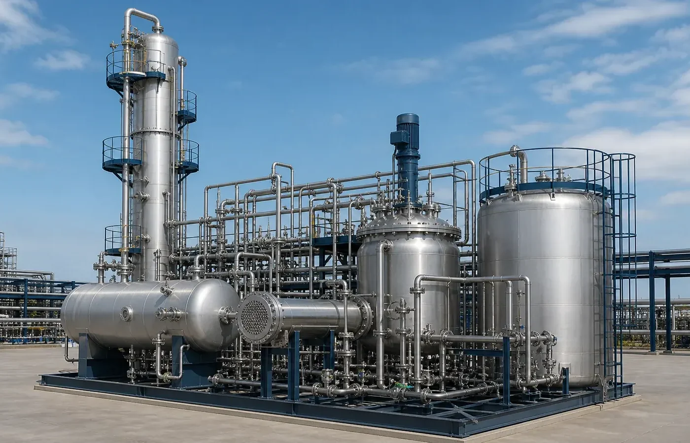 Petrochemical Process Equipment Systems source material