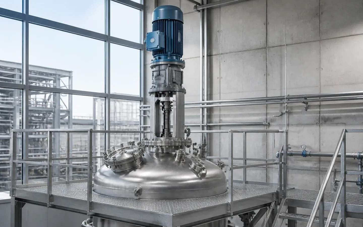 Process Agitator full equipment view