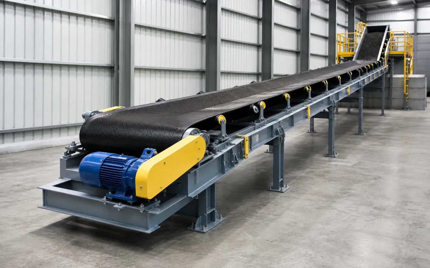 Belt Conveyor full equipment view