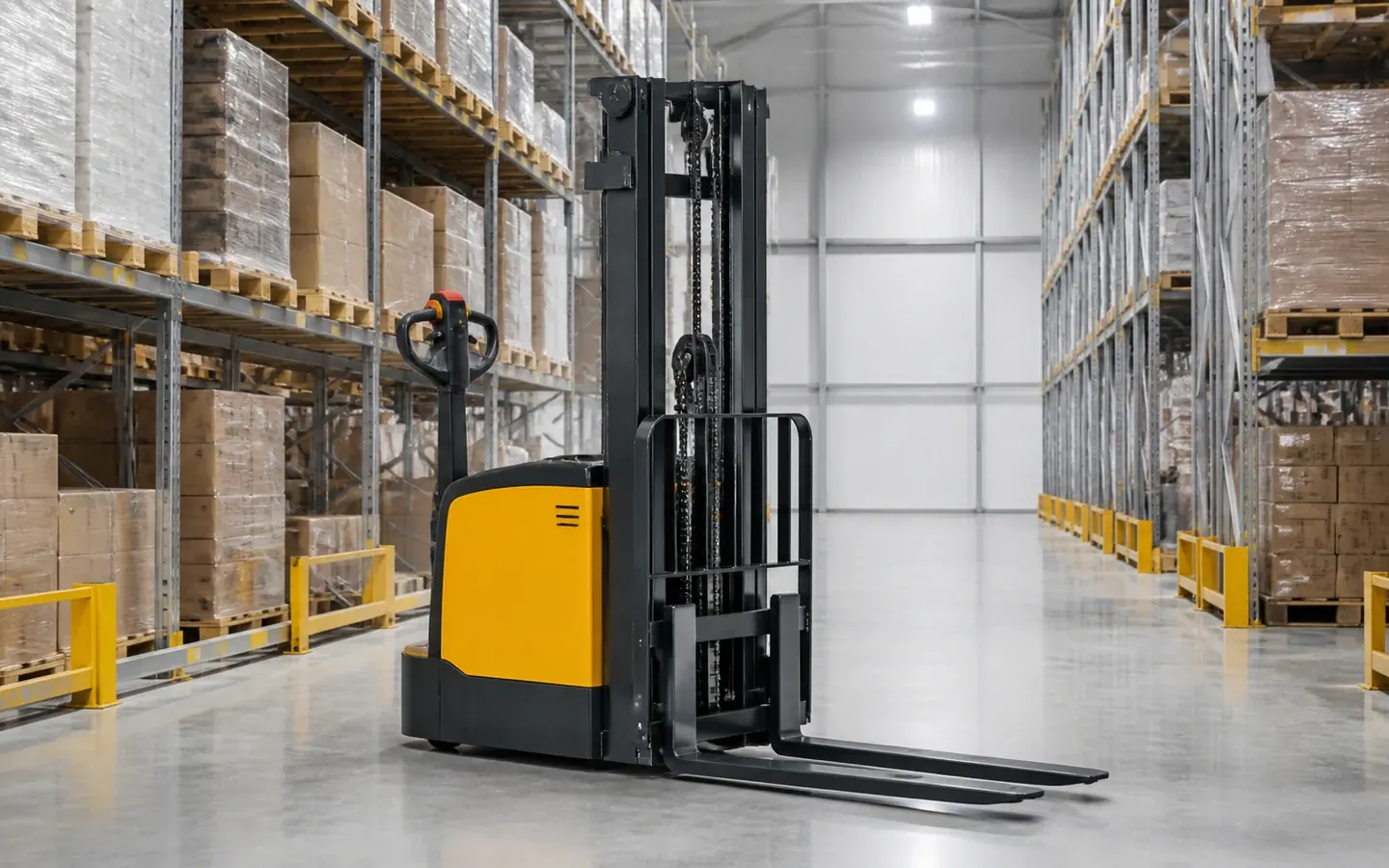 Stacker full equipment view