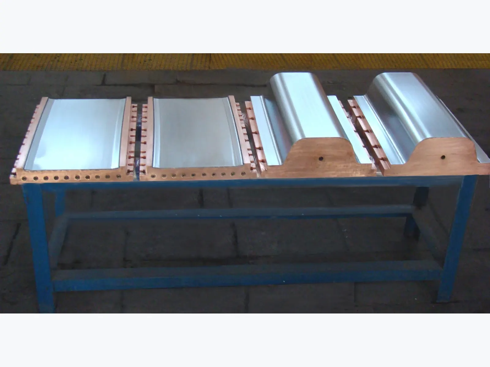 Combined Special-Section Billet Copper Mould Plate full equipment view