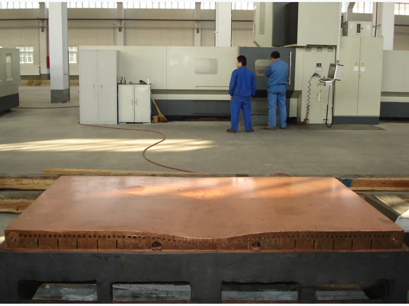 Thin Slab Copper Mould Plate full equipment view