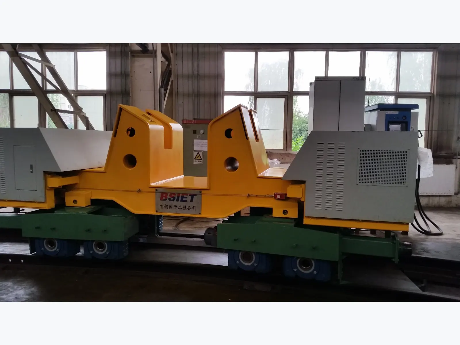 Capacitor-Powered Intelligent Transfer Car full equipment view