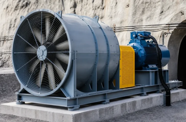 Main Mine Ventilation Fan project photograph