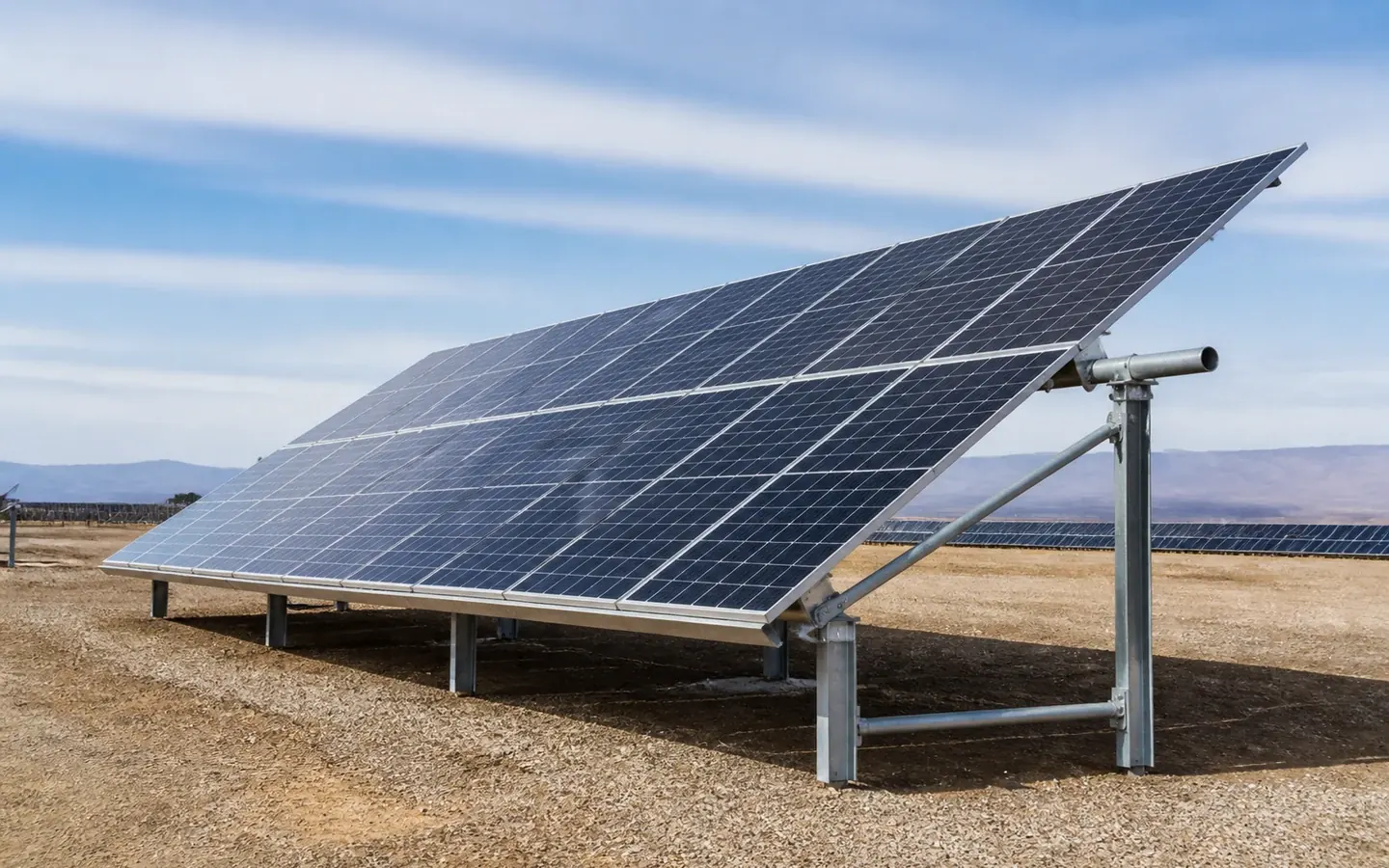 PV Module full equipment view