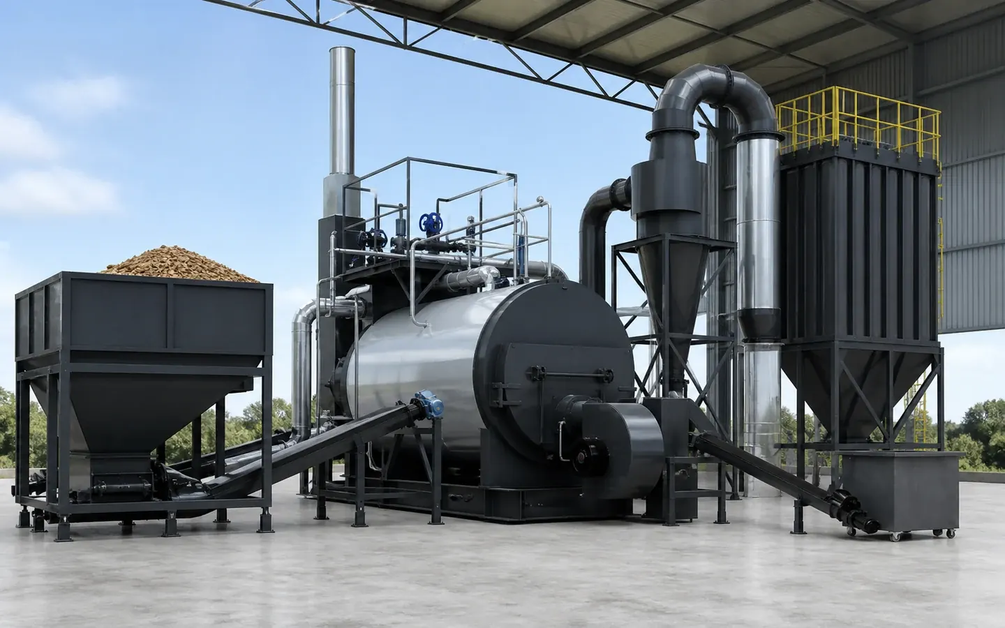 Biomass Energy Equipment full equipment view