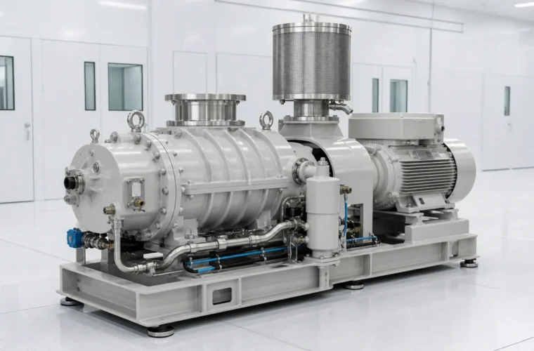 Dry Vacuum Pump project photograph