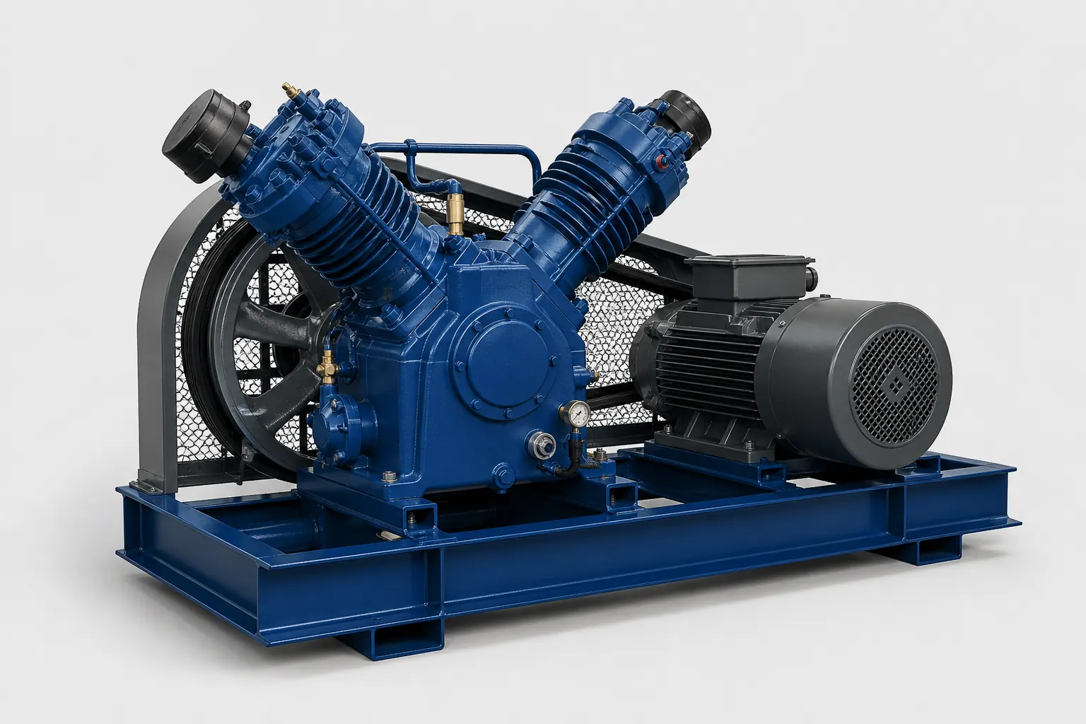 Reciprocating Compressor full equipment view