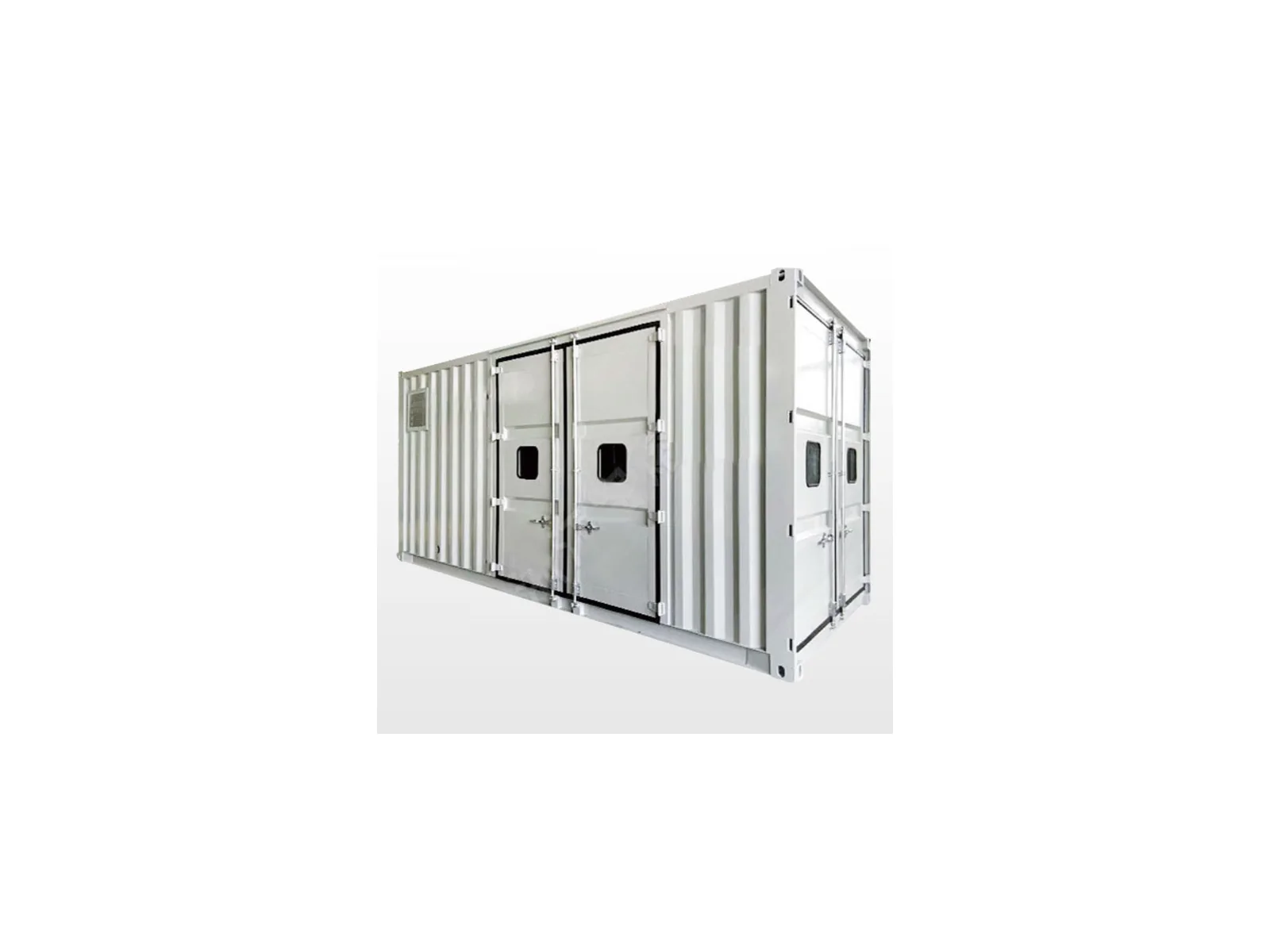 Prefabricated Electrical Cabin full equipment view