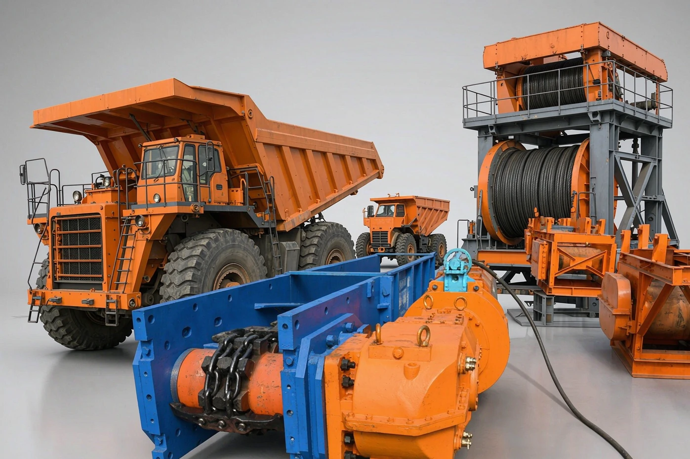 Mine Haulage and Lifting Equipment full equipment view