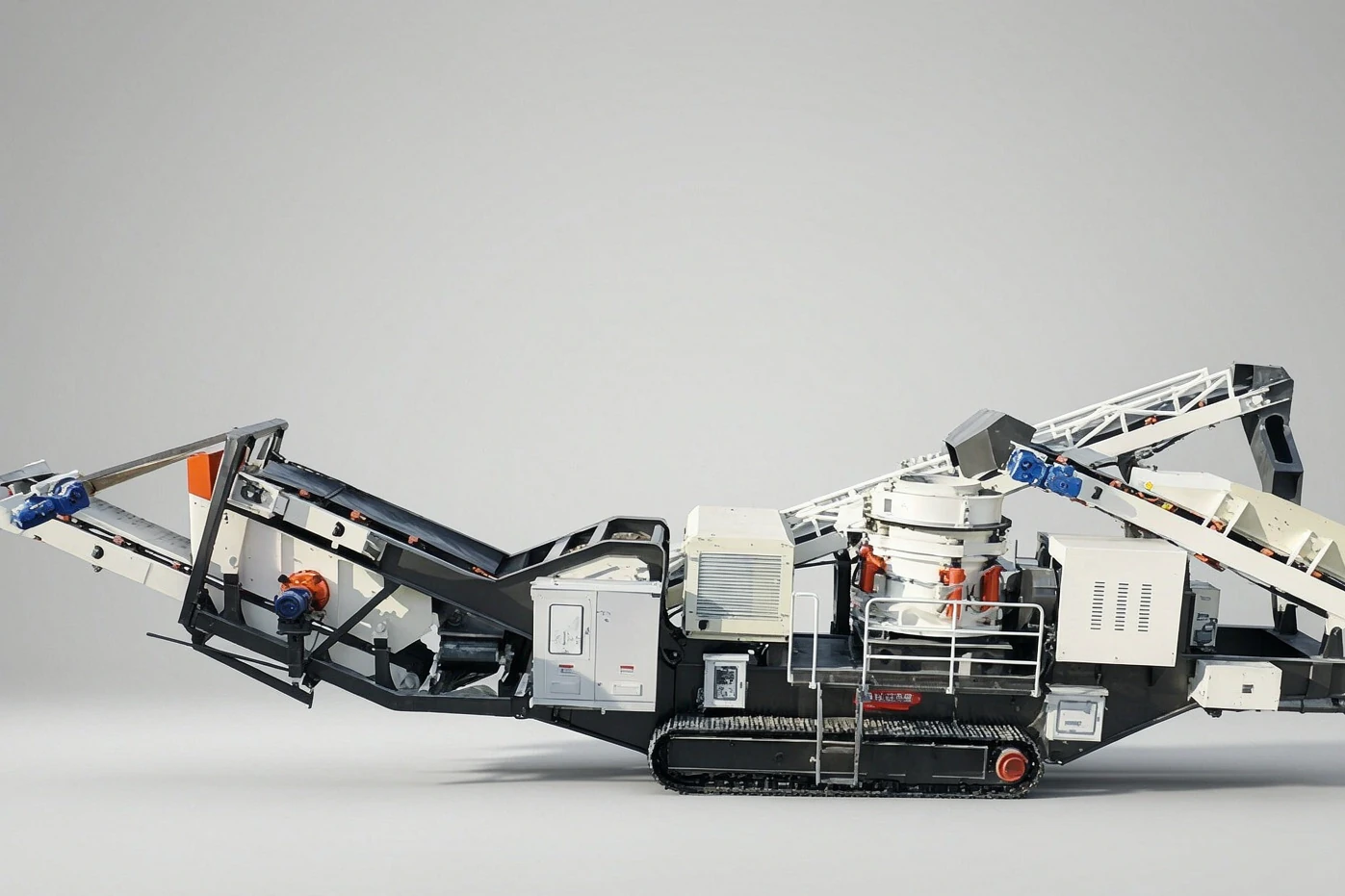 Rock Drilling and Crushing Equipment full equipment view