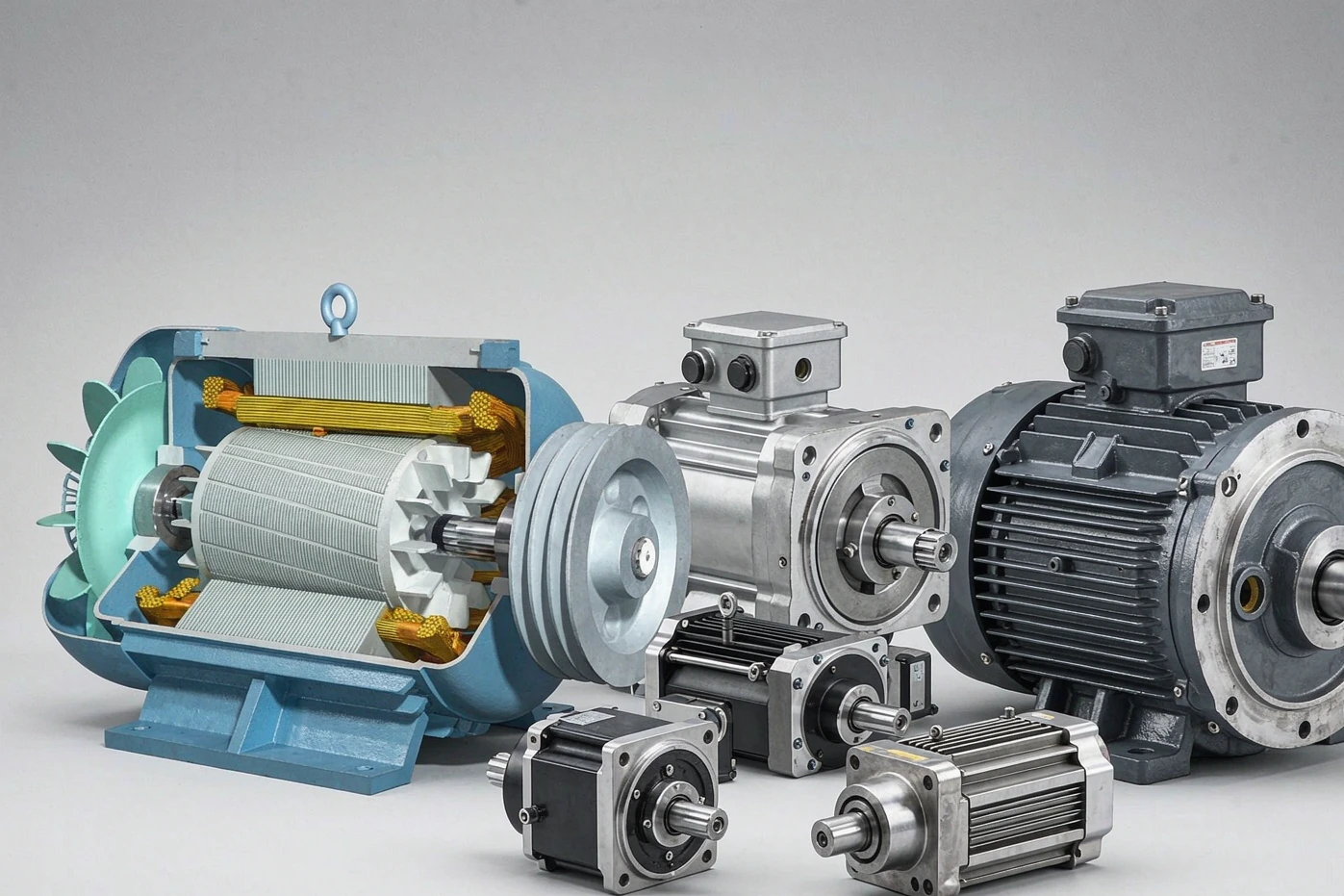 Various Power Motors full equipment view