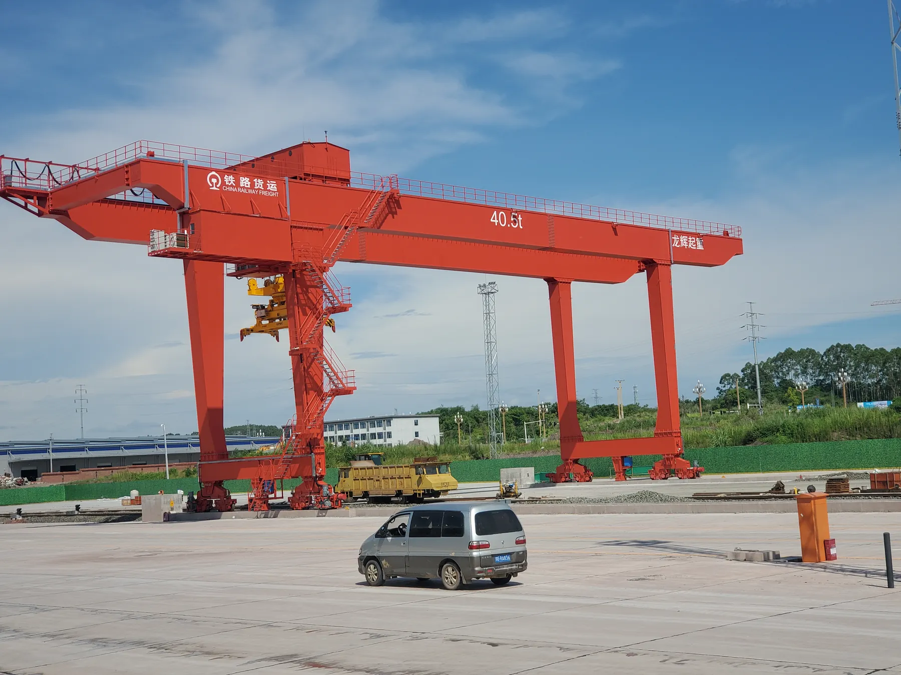 Container Handling Crane — View 30