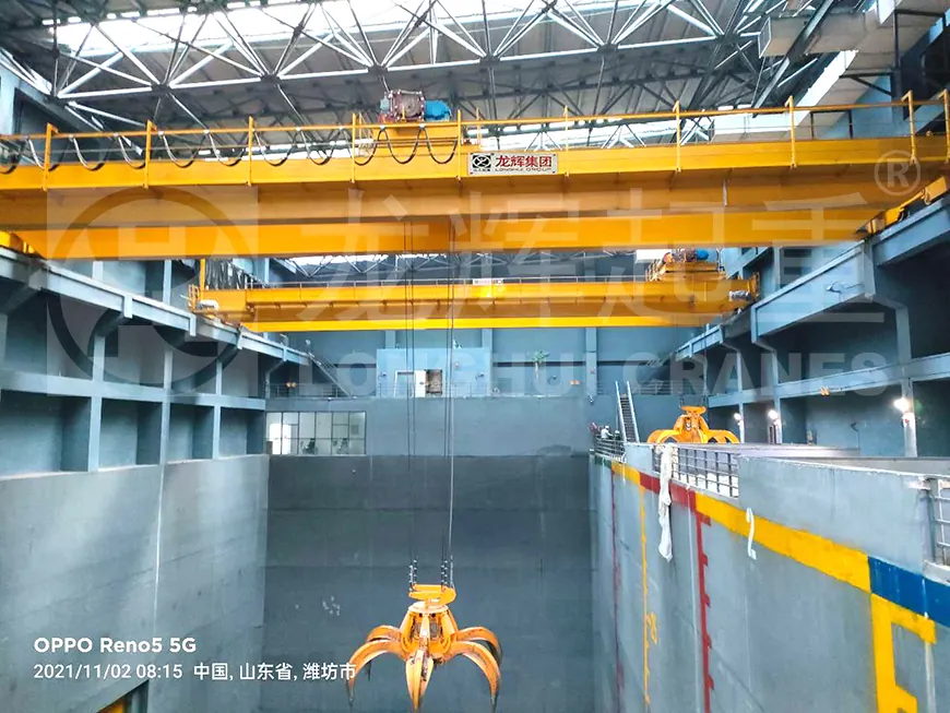 Weifang Waste-to-Energy · Grab Crane System project photograph